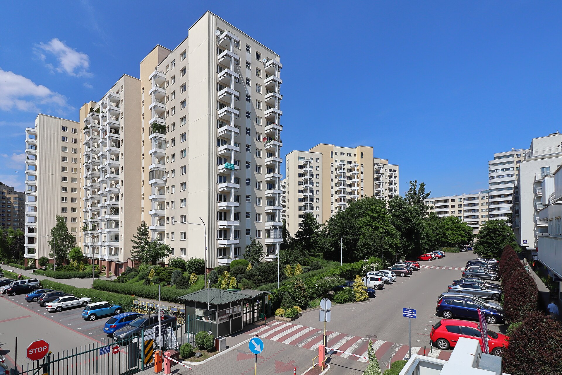 New residential buildings in Warsaw, Poland, illustrating the Polish housing market in Q3 2026